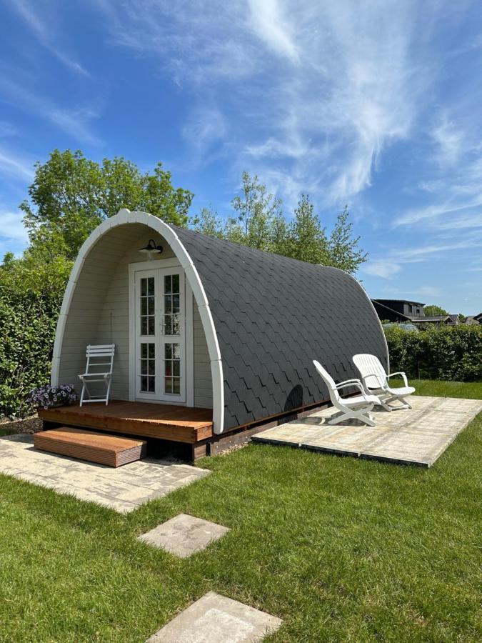 Lodge, Een Super Knus Tiny House, Nabij Vaarwater En Haven! Belt-Schutsloot Buitenkant foto