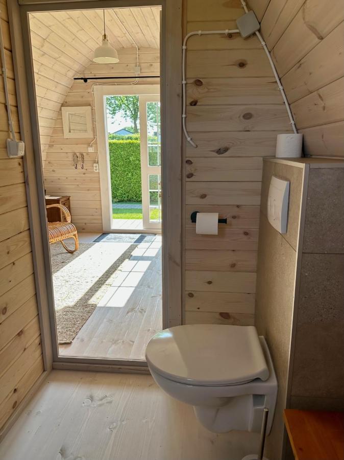 Lodge, Een Super Knus Tiny House, Nabij Vaarwater En Haven! Belt-Schutsloot Buitenkant foto