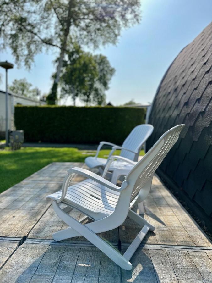 Lodge, Een Super Knus Tiny House, Nabij Vaarwater En Haven! Belt-Schutsloot Buitenkant foto